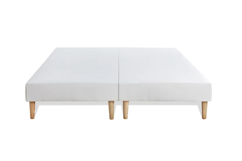 Ensemble Matelas Sommier 180x200 cm - 2 Sommiers Blanc - Ultra