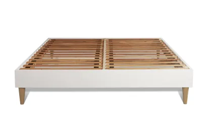 Ensemble Matelas Sommier 180x200 cm - Sommier Blanc (en kit) - Ultra