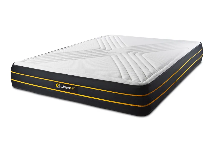 Matelas 130x190 cm Mémoire de forme et Micro ressorts ensachés - Ultra